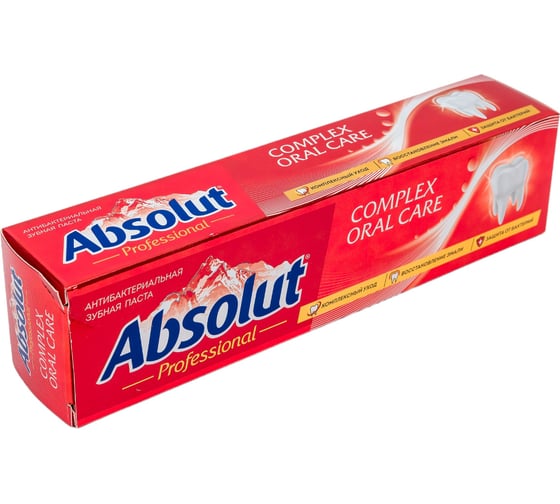 Зубная паста Absolut Professional complex oral care 110 г 8112