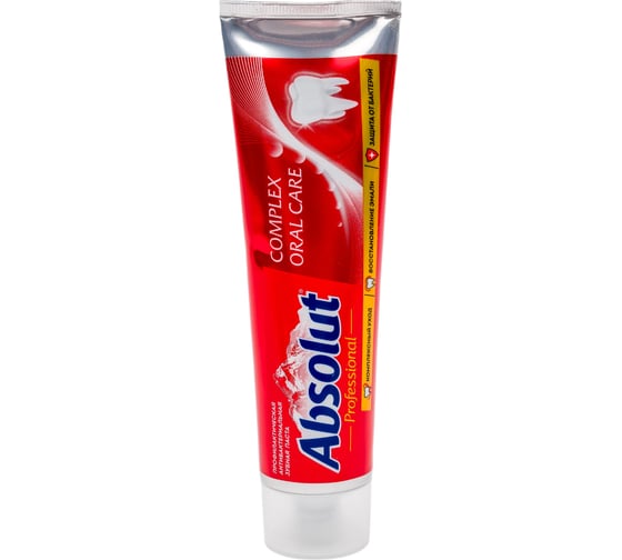 Зубная паста Absolut Professional complex oral care 110 г 8112
