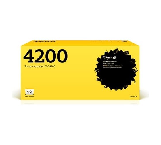 Картридж T2 (SCX-D4200A/SV184A/SCX 4200/ 4220/ML 1500) для Samsung ML1710, SCX4100, 4200, Phaser 3120 (3000 стр.) с чипом TC-S4200 U