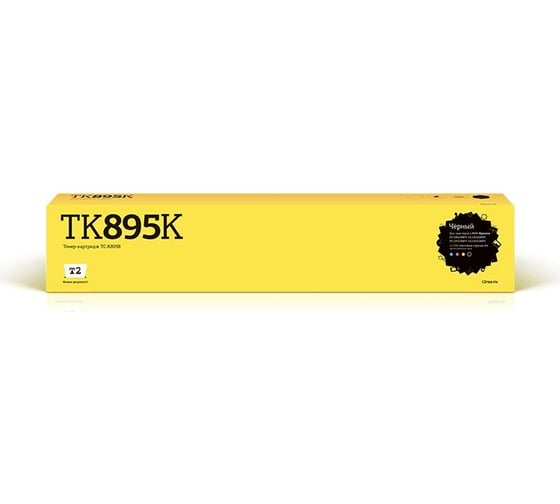 Тонер-картридж T2 (TK-895K/TK895K/895K) для Kyocera FS-C8020, C8025, C8520, C8525 (12000 стр.) черный, с чипом TC-K895B