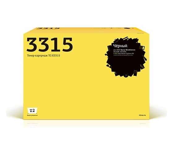 Картридж T2 (106R02310/3315/3325) для Xerox WorkCentre 3315DN, 3325DNI (5000 стр.) с чипом TC-X3315 1