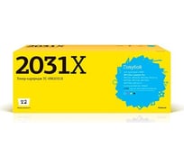 Лазерный картридж T2 (W2031X) для HP CLJ Pro M454dn, M454dw, M454nw, M455dn, M479dw, M479fdn, M479fdw, M479fnw, M480f, голубой, с чипом TC-HW2031X