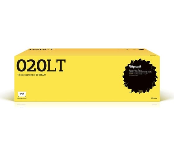Тонер-картридж T2 (AR-020LT/AR020LT/020LT) для Sharp AR-5516, 5516D, 5516N, 5520D, 5520N (16000 стр.) черный TC-SH020