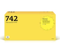 Картридж T2 (CE742A) для HP CLJ Professional CP5225, 5225n, 5225dn (7300 стр.) желтый, с чипом TC-H742