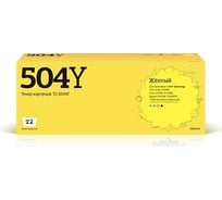 Картридж T2 (CLT-Y504S/SU504A/Y504S/504S) для Samsung CLP-415, CLX-4195, Xpress C1810W (1800 стр.) желтый, с чипом TC-S504Y