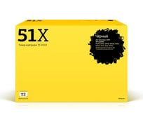 Картридж T2 (Q7551X/Q7551/7551X/51X) для HP LaserJet P3005, M3027, M3035 (13000 стр.) с чипом TC-H51X