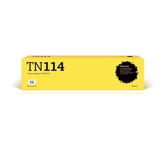 Тонер-картридж T2 (TN-114/TN-106B/TN114/TN106B/BizHub/Di) для Konica-Minolta Di152, 183, 2011, bizhub 162, 163, 210, 211 (11000 стр.) TC-MTN114