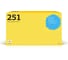 Картридж T2 (CE251A/504 A/504A/CM3530/CP3525) для HP CLJ CP3525n, CM3530 (7000 стр.) голубой, с чипом TC-H251 1