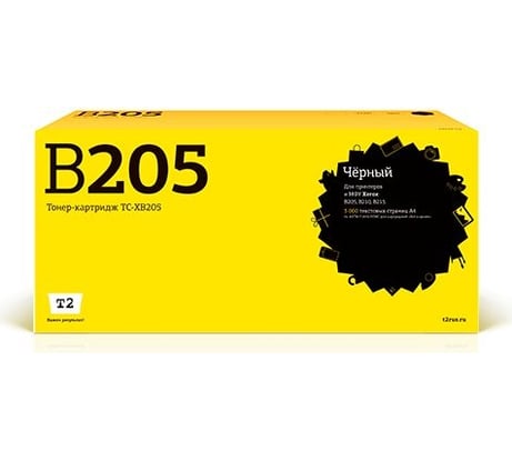 Тонер-картридж T2 (106R04348) для Xerox B205, B210, B215 (3000 стр.) черный, с чипом TC-XB205