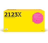 Картридж T2 (W2123X) для HP CLJ Enterprise M554, M555, M578, Flow M578 (10000 стр.) Пурпурный, с чипом TC-HW2123X