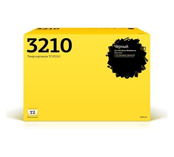 Картридж T2 (106R01487/3210/3220) для Xerox WorkCentre 3210, 3220 (4100 стр.) с чипом TC-X3210