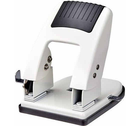 Дырокол KW-Trio Cool Heavy Duty 09865WHITE максимум 40 листов, металл, белый, отверстия 2, с линейкой 1955988