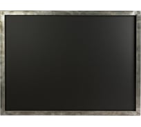 Магнитномеловая доска Комус черная, 90x120 см, в стиле лофт 1843404