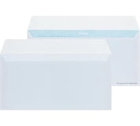 Конверт Комус белый Е65 стрип 110x220 мм, 80 г, 1000 штук 163081