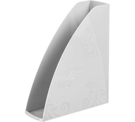 Вертикальный лоток Комус 85 мм art deco белый рс 1639020