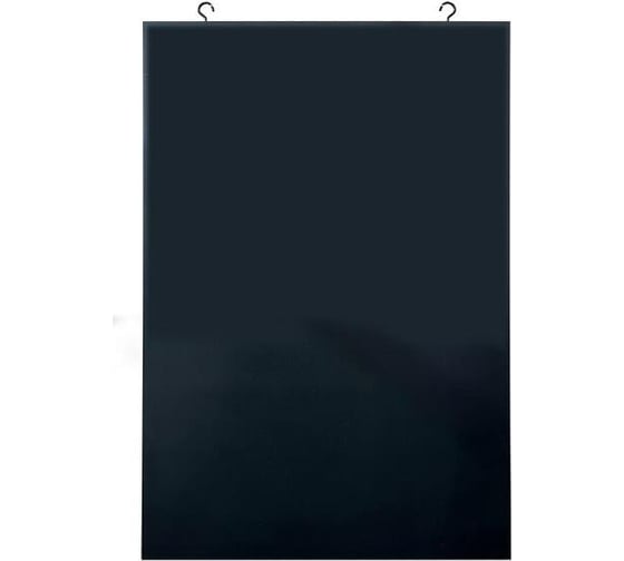 Меловая доска Комус черная, 100x50 см, мдф, без рамы 1843408