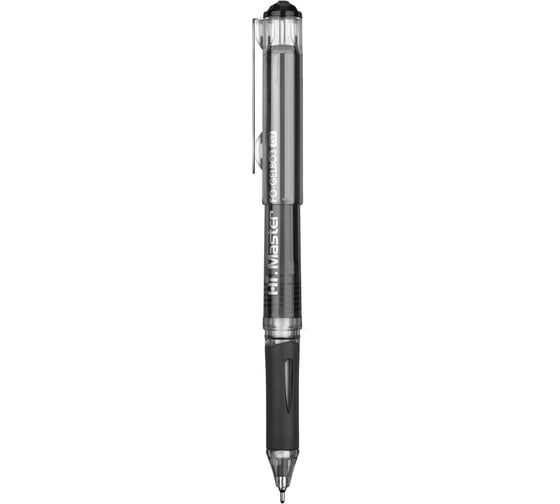 Ручка с масляными чернилами Flexoffice hi master черная, 12 шт FO-GELB03 BLACK 1