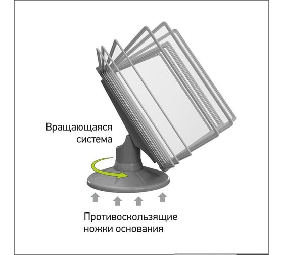 Настольная демосистема ProMega а4, 10 панелей, серый 1778155