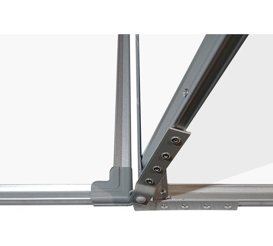 Доска BoardSYS 5 Элементная магнитно-маркерная, 100x350, в металлическом профиле 30ПЭ*350Ф
