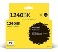 Картридж T2 (LC-1240BK/LC1240BK/LC1240/1240) для Brother DCP-J525W, MFC-J430W, J825DW, J5910DW, J6510DW, J6910DW, черный IC-B1240BK