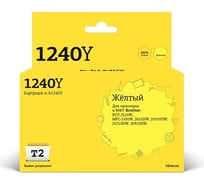 Картридж T2 (LC-1240Y/LC1240BK/LC1240/1240) для Brother DCP-J525W, MFC-J430W, J825DW, J5910DW, J6510DW, J6910DW, желтый IC-B1240Y