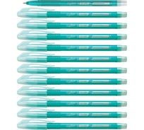 Шариковая ручка Flexoffice cyber синяя, 12 шт. FO-025GB BLUE