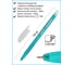 Шариковая ручка Flexoffice cyber синяя, 12 шт. FO-025GB BLUE 5