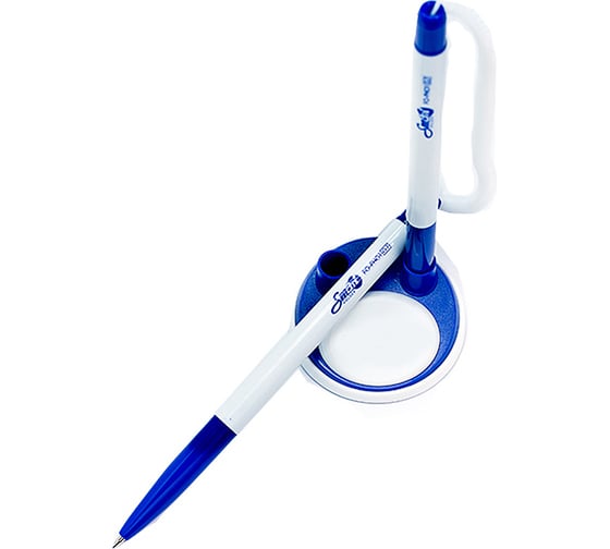 Шариковая ручка Flexoffice smart 2 шт., на подставке, синяя, 10 комплектов FO-PH01 NP