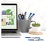 Автоматическая шариковая ручка Flexoffice matixs синяя, 12 шт. FO-024 BLUE 4