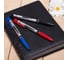 Автоматическая шариковая ручка Flexoffice matixs синяя, 12 шт. FO-024 BLUE 5