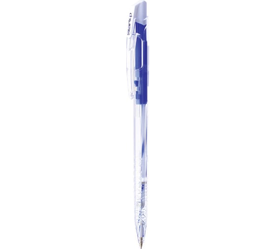 Автоматическая шариковая ручка Flexoffice startup синяя, 12 шт. FO-039 BLUE 1