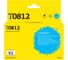 Картридж T2 (C13T0812/T1112/T0812) для Epson Stylus Photo R270, R290, R390, RX690, TX700, голубой, с чипом IC-ET0812 1