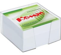 Блок для записей в подставке Комус 9x9х5 см, белый, 100 г 154931