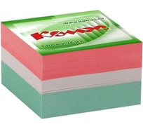 Запасной блок для записей Комус 9x9х5 см, цветной, 80-100 г 154936