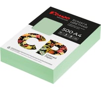 Цветная бумага Комус cp а4, 80 г, 500 л, зеленый пастель mg28 1850436