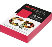 Цветная бумага Комус cp а4, 80 г, 500 л, коралловокрасный интен.co44 1850441