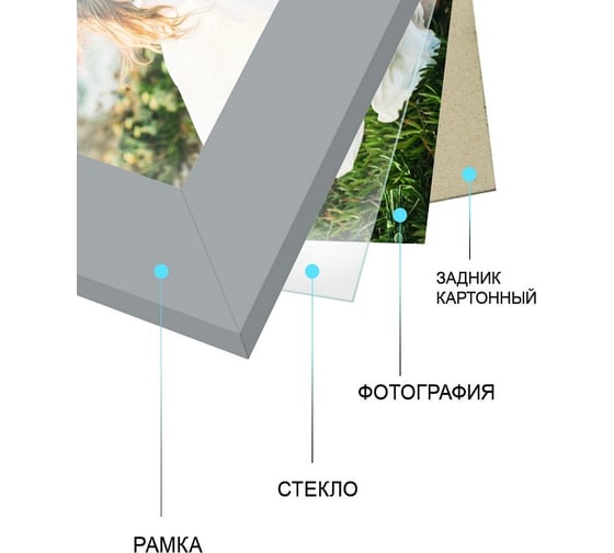 Фоторамка Image Art MD02/7, 40x50, МДФ, венге Б0052267