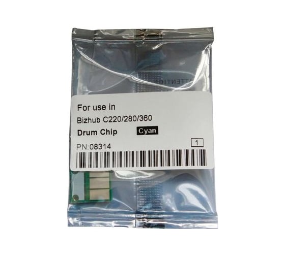 Чип драм-юнита CET 8314 для Konica Minolta Bizhub C220/C280/C360 90000страниц 1911030 1