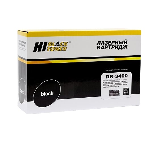Фотобарабан Hi-Black драм-картридж DR-3400 для Brother HL-L5000/5100/5200/6250/6300/6400, 30K HB-DR-3400 1