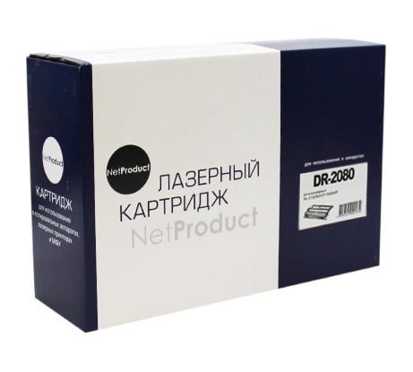 Фотобарабан Netproduct DR-2080 драм-картридж, для Brother HL-2130R/DCP-7055WR N-DR-2080