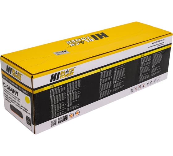 Картридж Hi-Black 054H Yellow для Canon i-SENSYS LBP621Cw, 622, 623, imageCLASS MF642Cdw, 2.3K HB-054HY