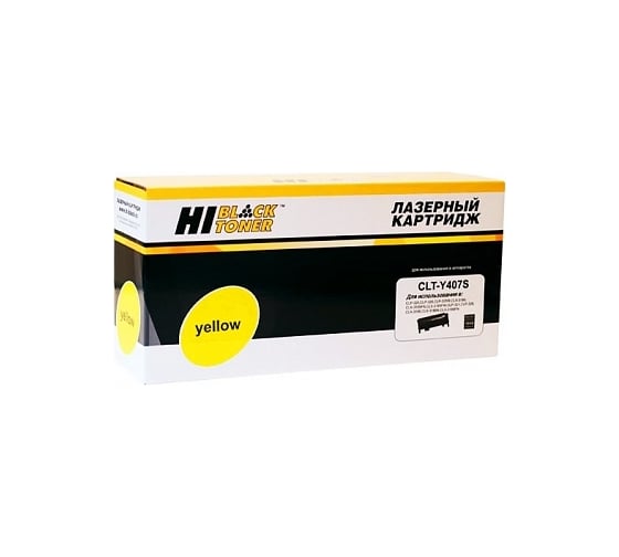 Картридж Hi-Black CLT-Y407S желтый для Samsung CLP-320/320n/325/CLX-3185, Y, 1K HB-CLT-Y407S 1