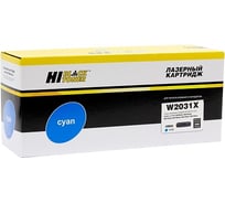 Картридж Hi-Black W2031X / HP 415X голубой без чипа для HP Color LaserJet Pro M454dn / M479dw, №415X, C, 6K HB-W2031X-NC