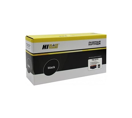 Картридж Hi-Black TN-2275 БЕЗ чипа для Brother HL-2240R/2240DR/2250DNR/DCP-7060DR, 2,6K HB-TN-2275