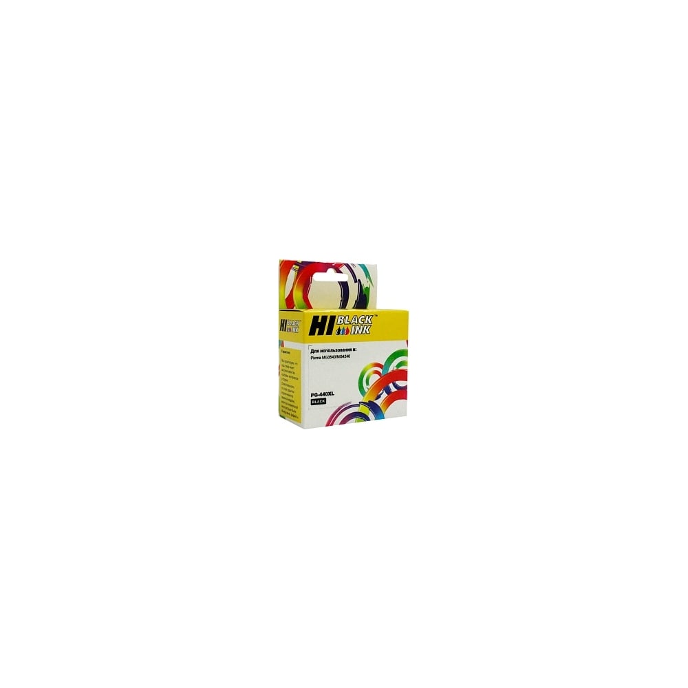 Картридж Hi-Black PG-440XL черный для Canon PIXMA MG2140/3140, Bk HB-PG ...