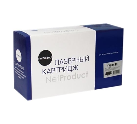 Тонер-картридж Netproduct TN-3480 для Brother HL-L5000D/5100DN/5200DW, 8K N-TN-3480 1