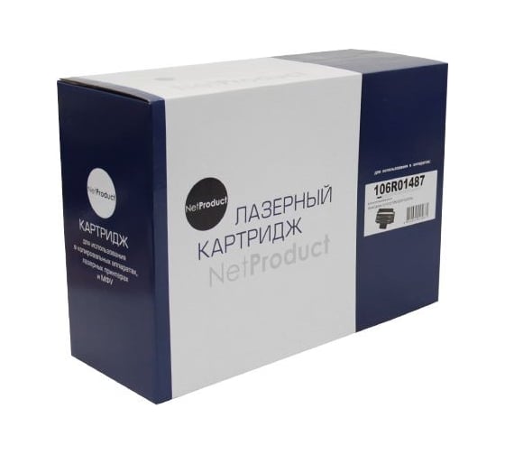 Картридж Netproduct 106R01487 с чипом, для Xerox WC 3210/3220, 4,1K Xerox N-106R01487 1