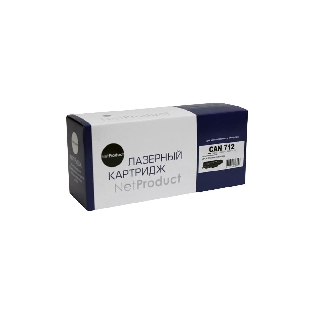 Картридж Netproduct №712 для Canon LBP-3010/3100, 1,5K N-№712 N-712 ...
