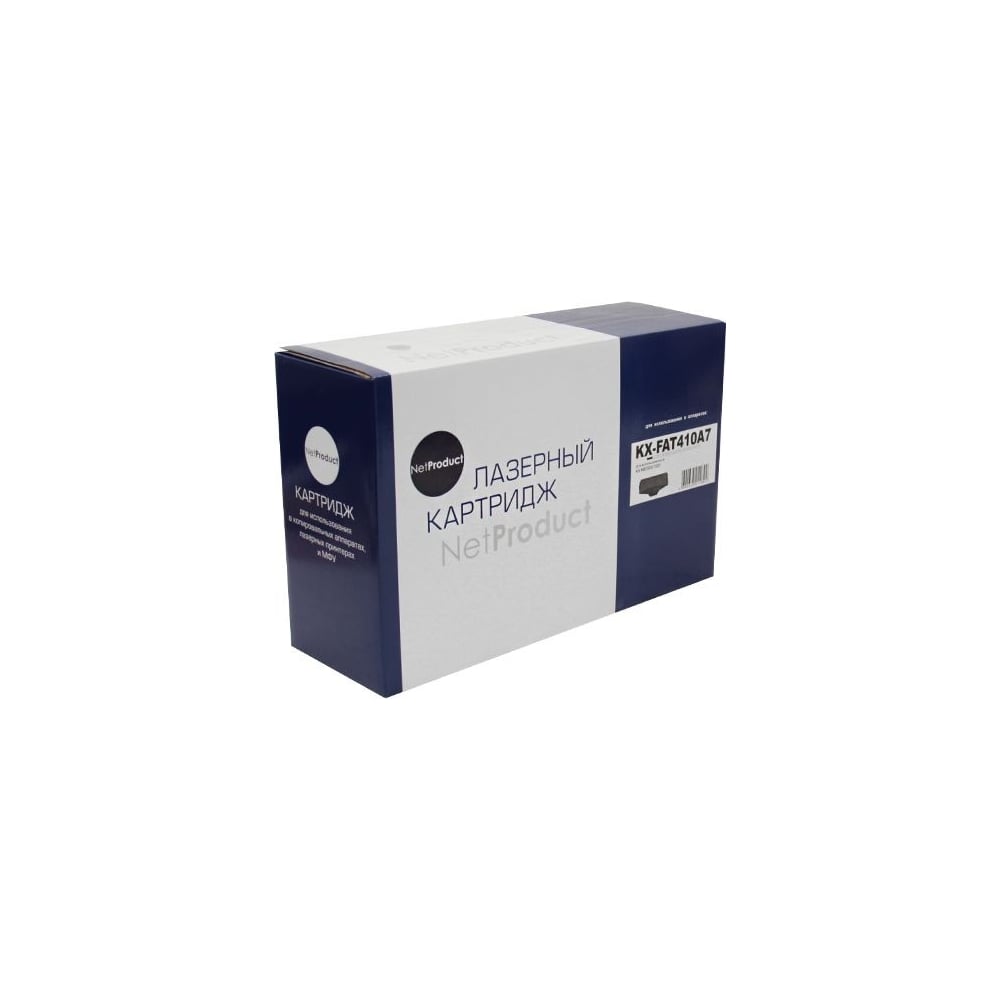 Картридж Netproduct KX-FAT410A7 для Panasonic KX-MB1500/1520, 2,5K N-KX ...