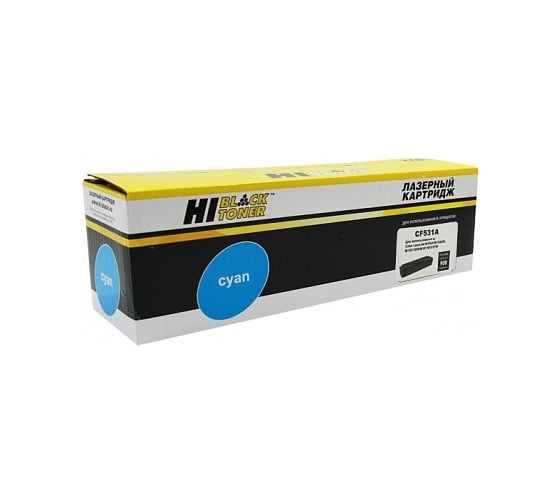 Картридж Hi-Black CF531A / HP 205A для HP CLJ Pro M154A/M180n/M181fw, C, 0.9K HB-CF531A 1